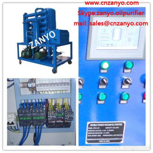 Steam Turbine Oil purifier Machine